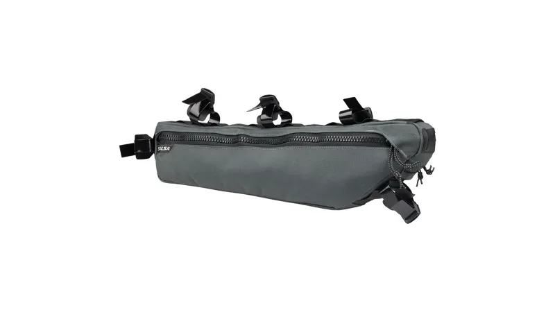 Salsa EXP Series Cholla Size 4 Half-Frame Bag in Gray-2