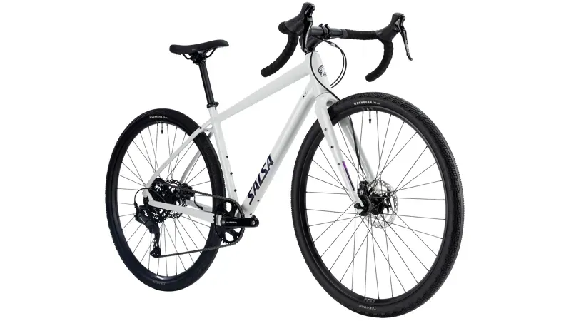 Salsa Journeyer ESSA 1x8 Drop Bar 700c Aluminum Bike in Vapor Gray-1