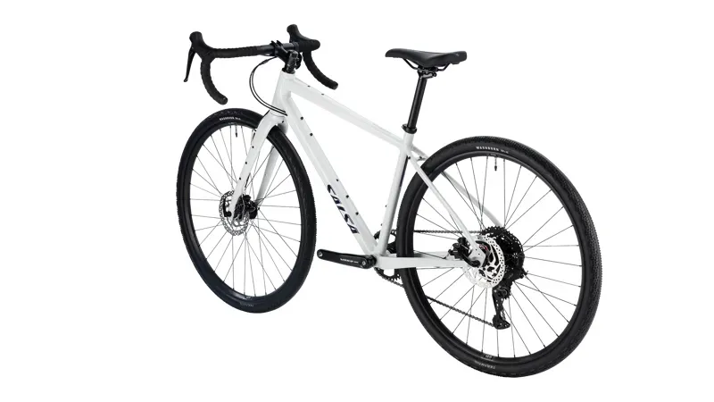 Salsa Journeyer ESSA 1x8 Drop Bar 700c Aluminum Bike in Vapor Gray-2