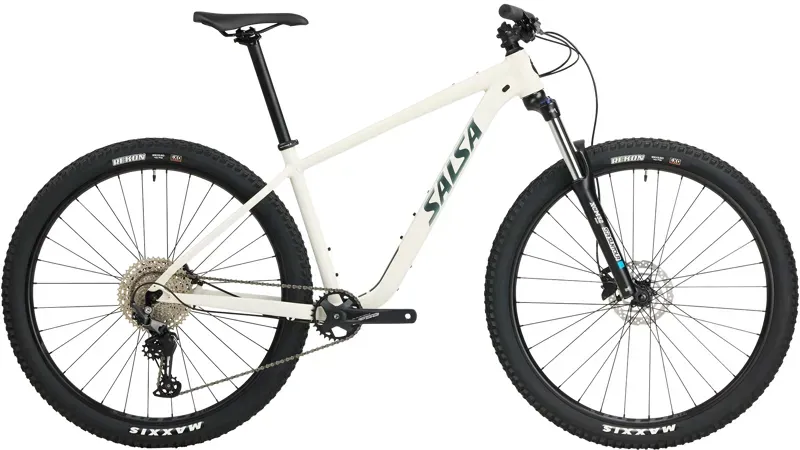 Salsa Rangefinder Deore 10 29in Aluminum Mountain Bike in Ceramic White