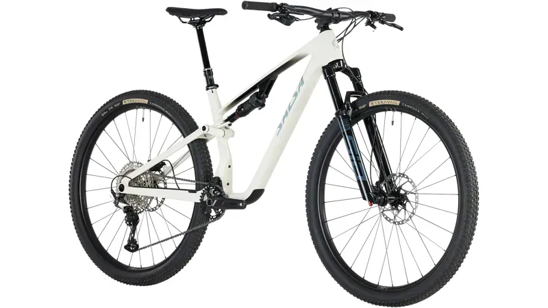 Salsa Spearfish C 29in Deore 12 Carbon Mountain Bike in Bone White-1