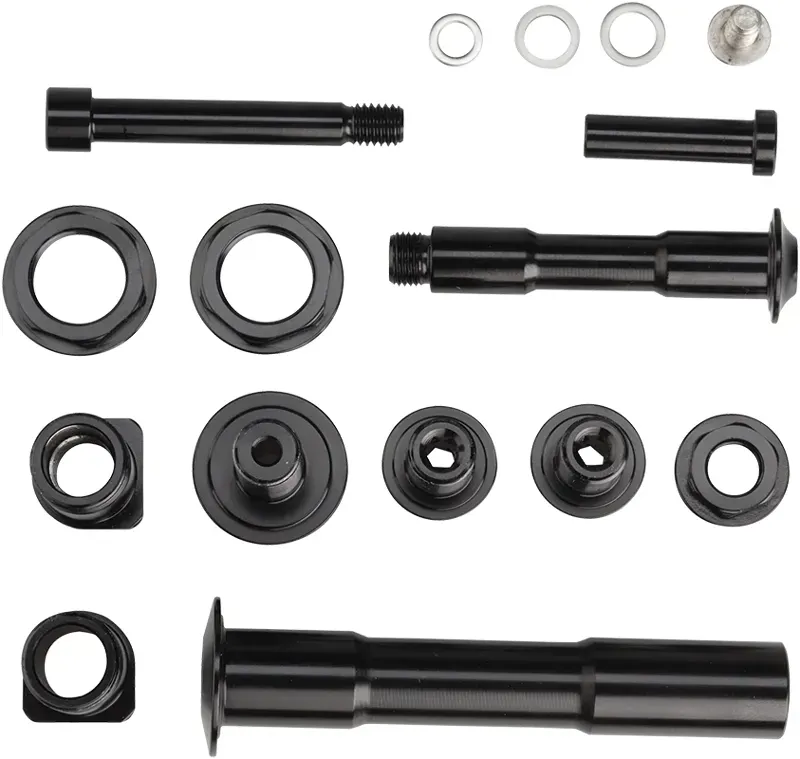 Salsa Split Pivot Cable Guide Service Kit in Black-1