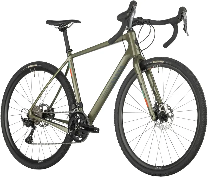 Salsa Warbird C GRX 810 700c Carbon Bike in Green-1