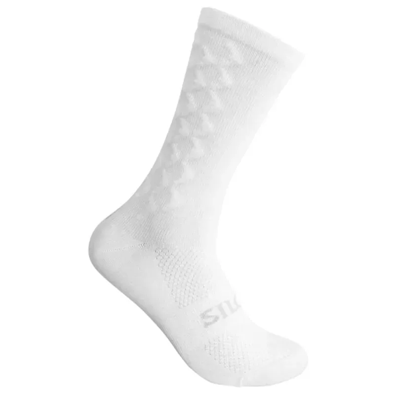 Silca Everyday Aero Socks Tall Large White