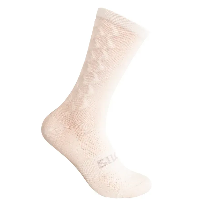 Silca Everyday Aero Socks Tall Medium White