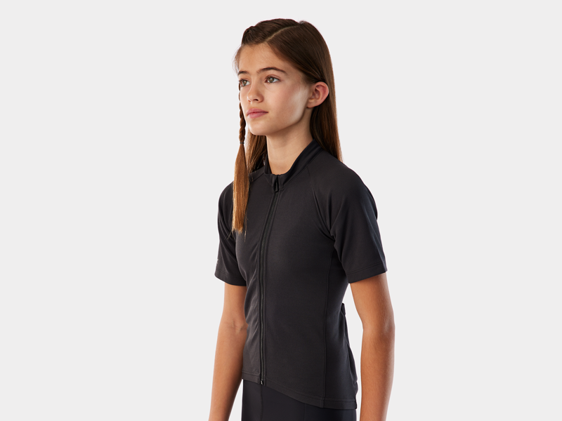 Trek Solstice Youth Cycling Jersey in Black-3