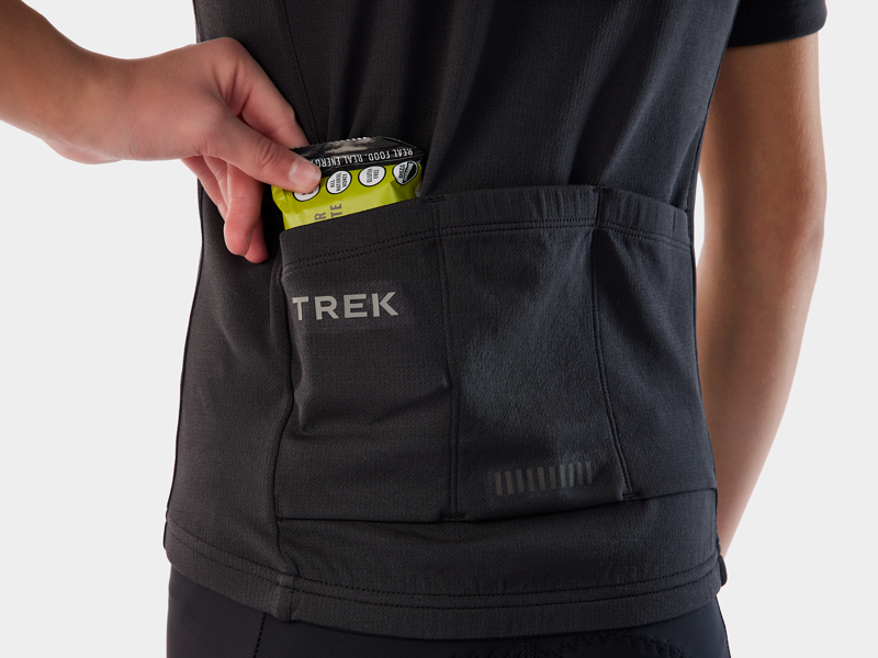 Trek Solstice Youth Cycling Jersey in Black-4