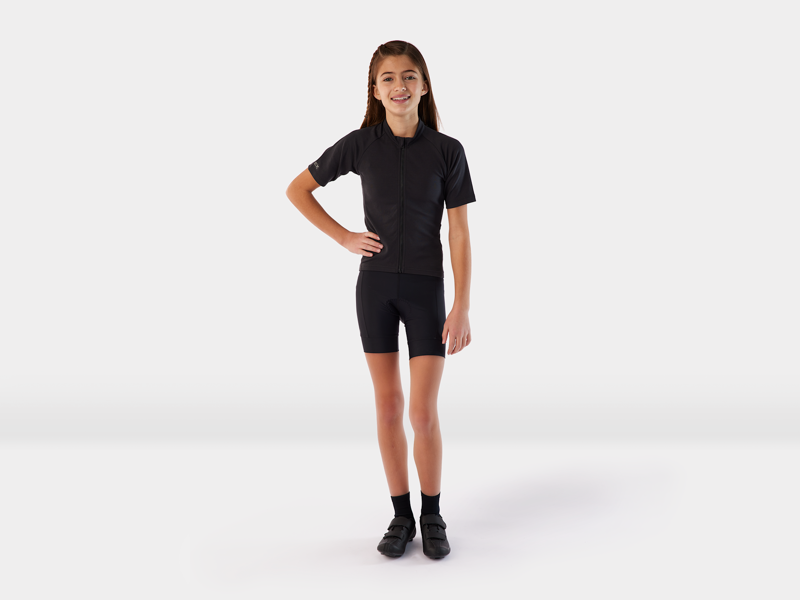 Trek Solstice Youth Cycling Jersey in Black-1