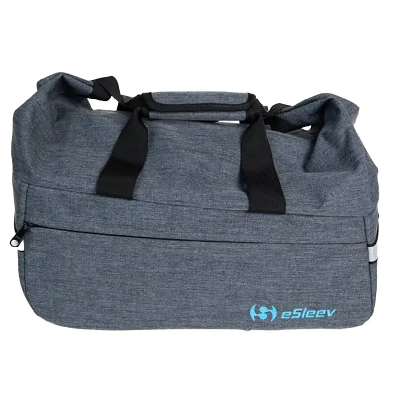 Speedsleev Power Trunk 14.5-29.0-litre Strap Mount Bag in Black/Gray