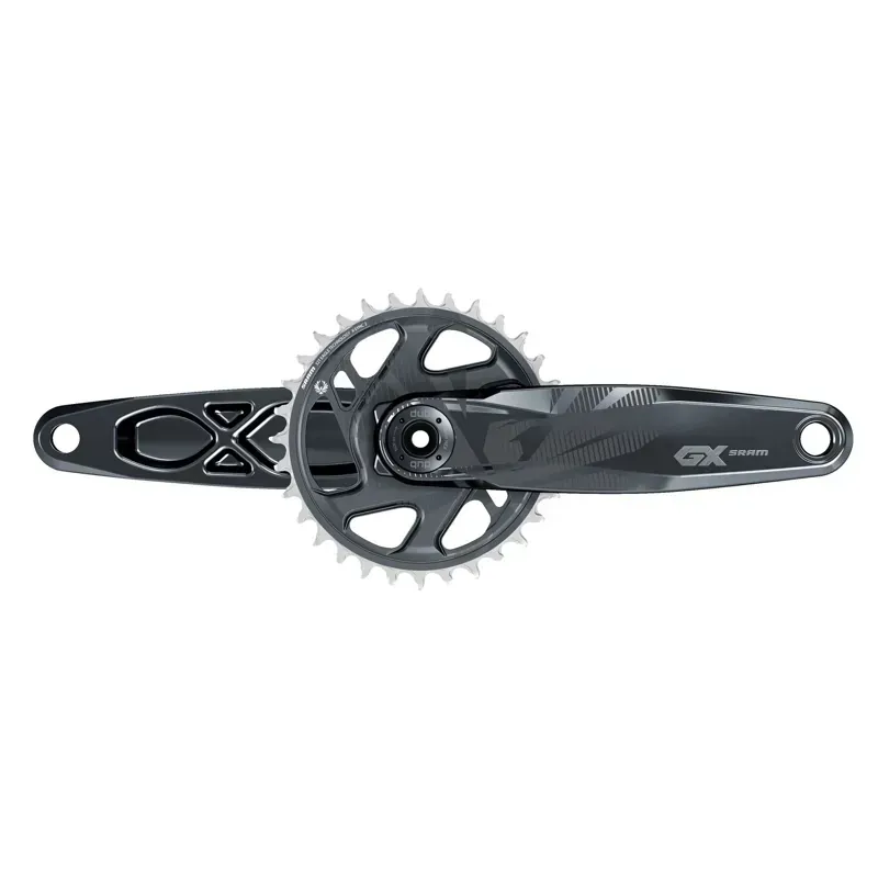 SRAM GX Eagle Crankset - 170mm 12-Speed 32t Direct Mount DUB Spindle Interface Lunar 49mm Chainline Lunar