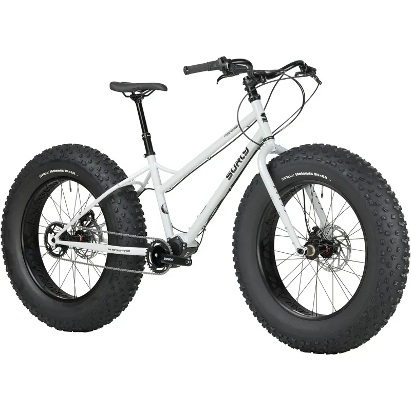 Surly Moonlander 24-inch Steel Fat Tire Bike in Lunar Dust Gray-1