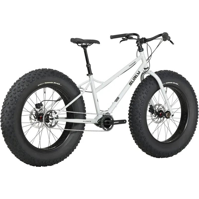 Surly Moonlander 24-inch Steel Fat Tire Bike in Lunar Dust Gray-2
