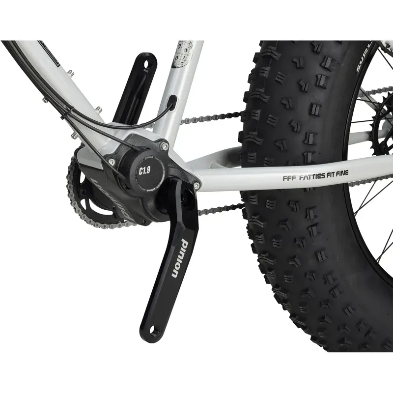 Surly Moonlander 24-inch Steel Fat Tire Bike in Lunar Dust Gray-5
