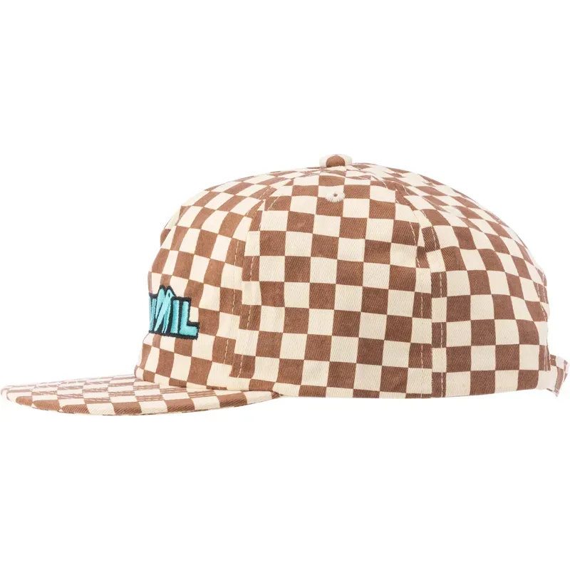 Teravail Artist Series Joshua Noom Trip Hat in Checkerboard Rust-2