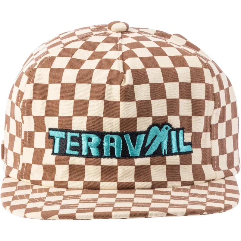 Teravail Artist Series Joshua Noom Trip Hat in Checkerboard Rust