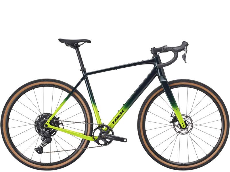 Trek Checkpoint ALR 3 Gen 3 Gravel in Daintree Green to Power Surge Fade