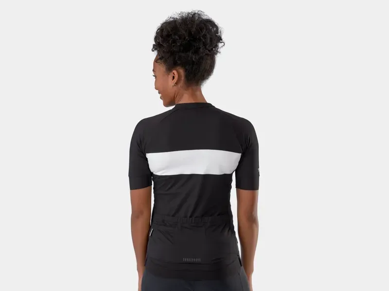 Trek Circuit LTD Women's Cycling Jersey in Black and White-1