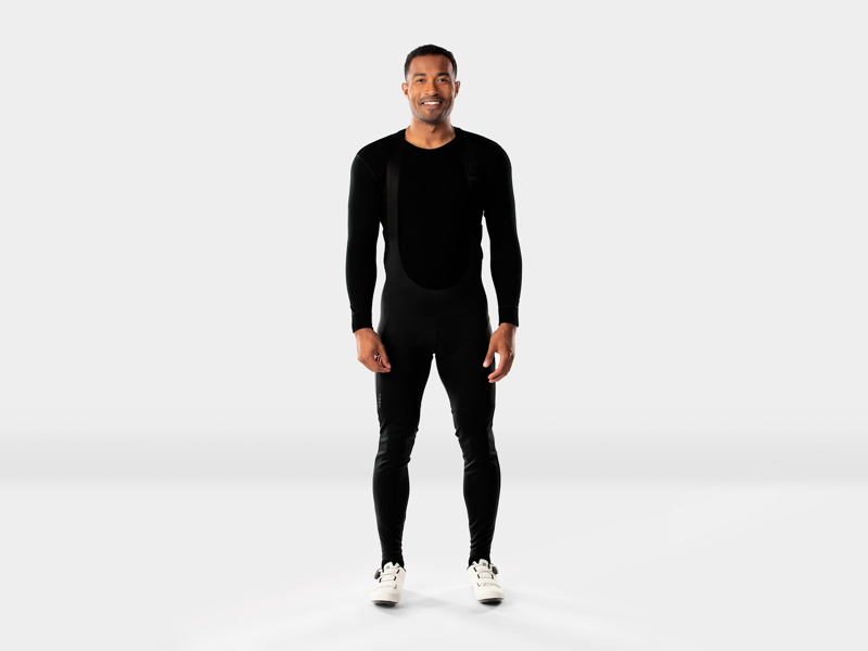 Trek Circuit Softshell Cycling Bib Tights in Black