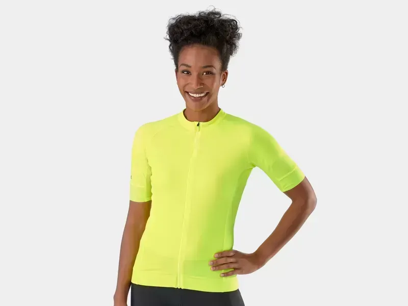 Trek Circuit Women's Cycling Jersey in Radioactive Yellow
