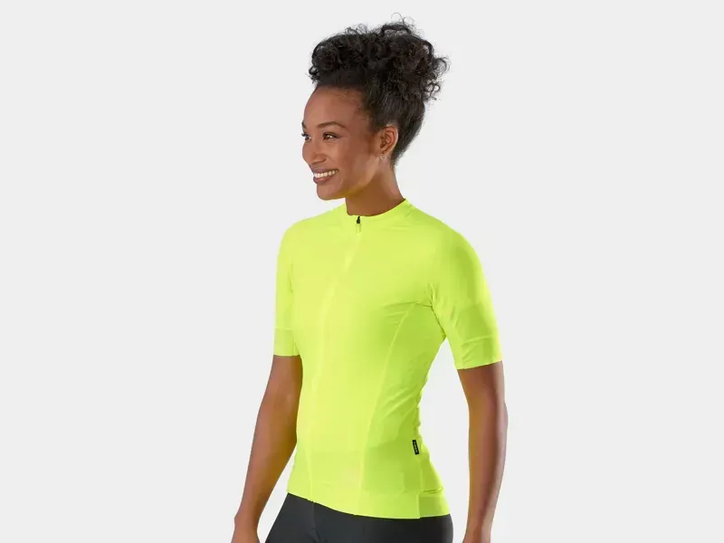 Trek Circuit Women's Cycling Jersey in Radioactive Yellow-1