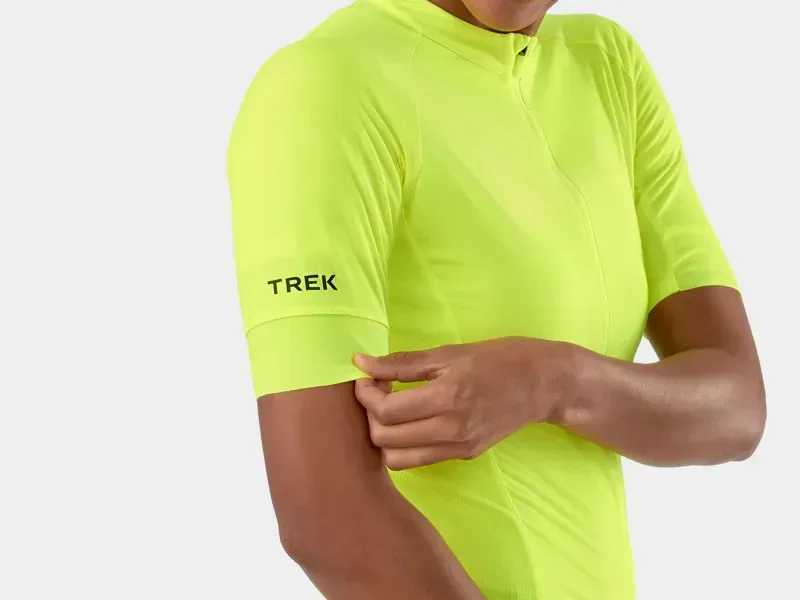 Trek Circuit Women's Cycling Jersey in Radioactive Yellow-5
