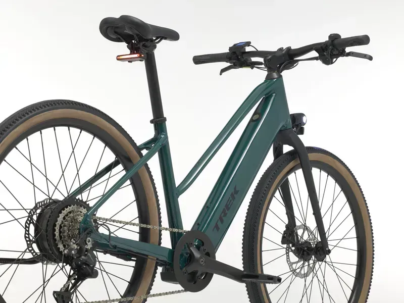 Trek FX+ 1S Midstep E-Bike in Juniper-1