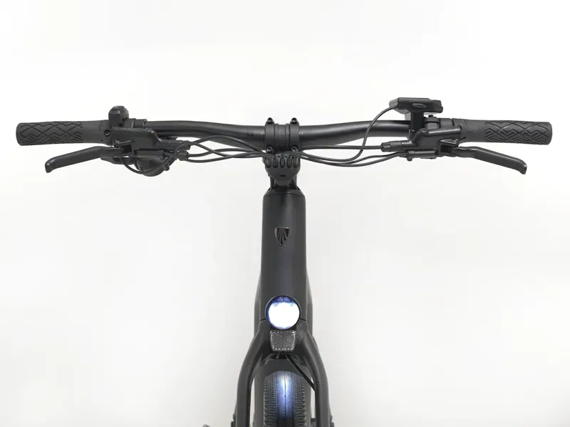 Trek FX+ 1S All Road Step Over Throttle E-Hyrid Bike In Dark Star-3