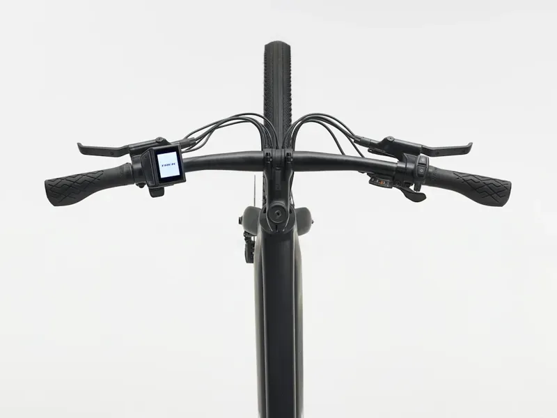 Trek FX+ 1S All Road Step Over Throttle E-Hyrid Bike In Dark Star-4