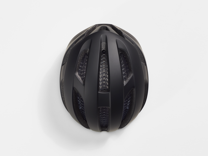 Trek Starvos WaveCel Round Fit Bike Helmet in Black/Gloss-2