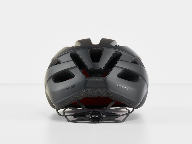 Trek Starvos WaveCel Round Fit Bike Helmet in Black/Gloss-3