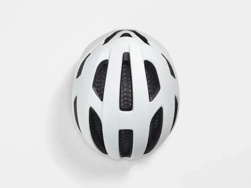 Trek Starvos WaveCel Round Fit Bike Helmet in White/Gloss-2