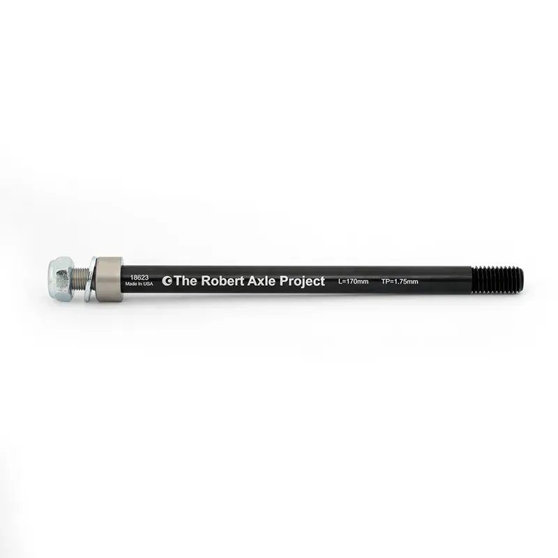 The Robert Axle Project Hitch Mount (Kid) Trailer Axle 170mm length M12x1.75mm (KID223)-8