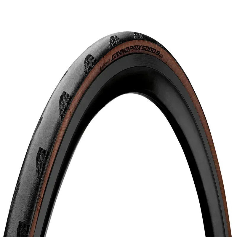 Continental Grand Prix 5000 S TR Tire - 700 X 28 Tubeless Folding Black/Transparent BlackChili Vectran Breaker LazerGrip ACT Black/Transparent 700 x 28