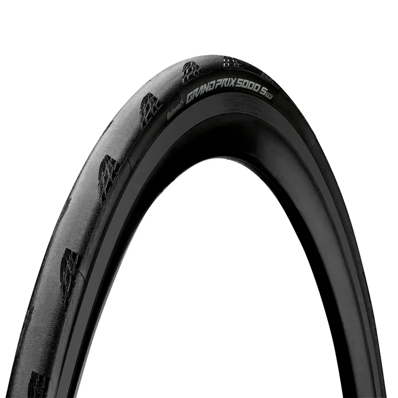 Continental Grand Prix 5000 S TR Tire - 700 x 28 Tubeless Black BlackChili Vectran Breaker LazerGrip ACT