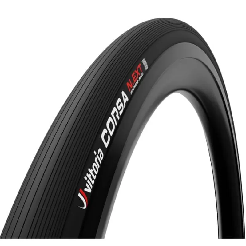 Vittoria Corsa N.EXT Tire - 700 X 24 Tubeless Folding Black G2. 0 Black 700 x 24