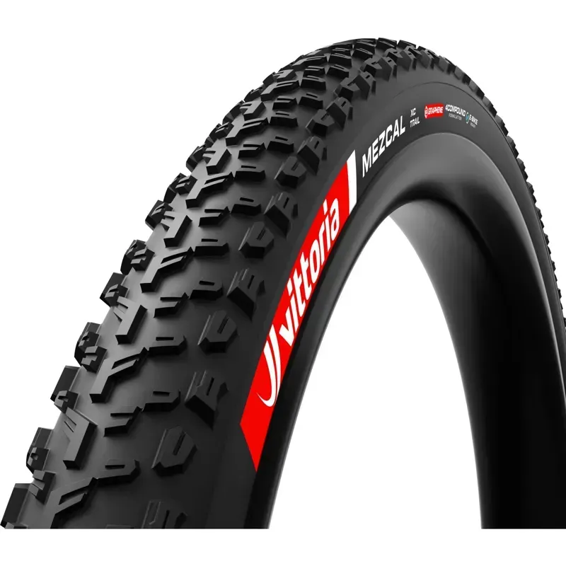 Vittoria Mezcal III Tire - 29 X 2.4 Tubeless Folding Black 4C Trail TNT Graphene G2. 0 Black 29 x 2.40