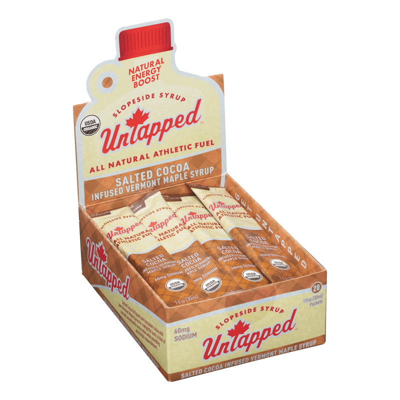 Untapped Salted Cocoa Athletic Fuel Gel Packets in Brown-1