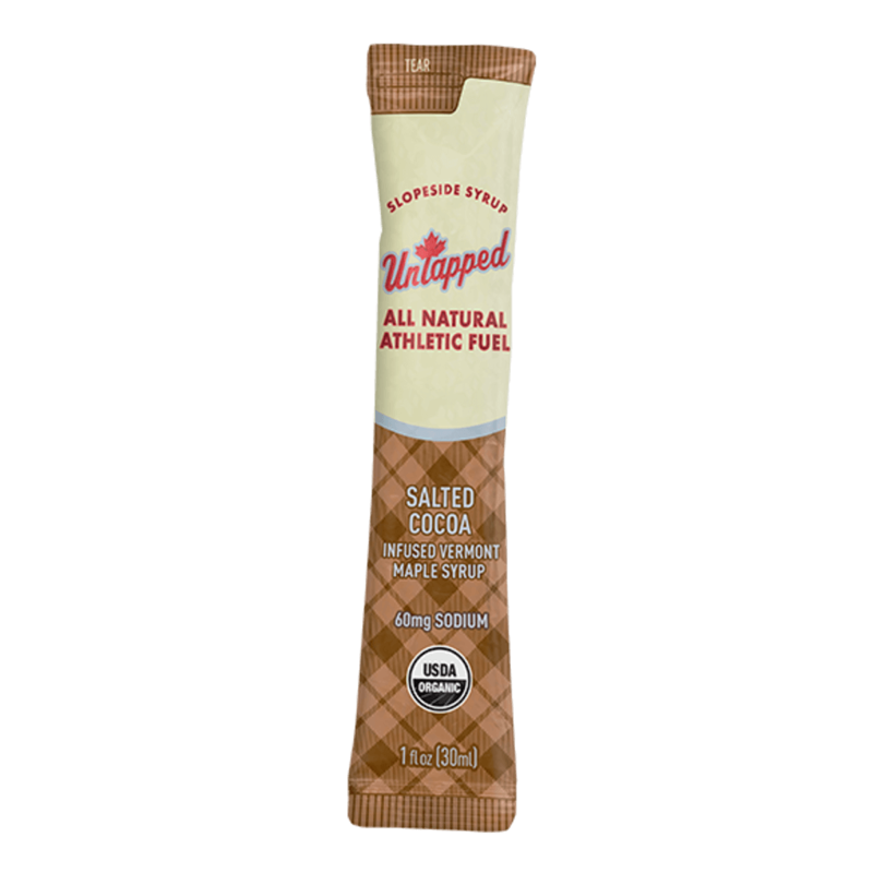 Untapped Salted Cocoa Athletic Fuel Gel Packets in Brown-2