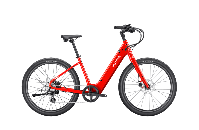 Velotric Breeze 1 Step-Through Cruiser Ebike - Classic Scarlet