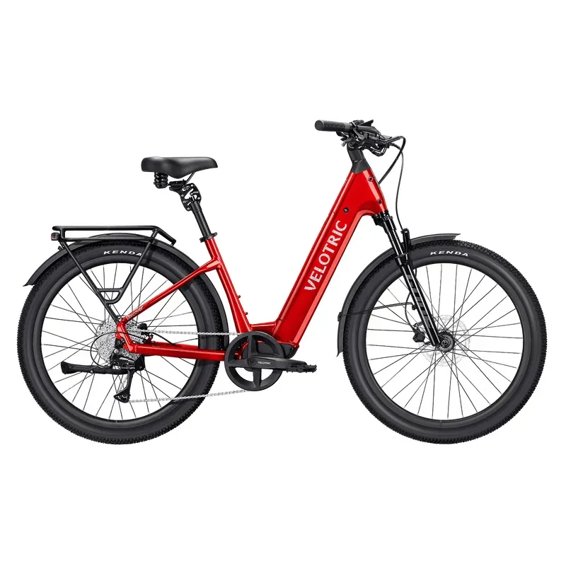 Velotric Discover 3 Step-Through Ebike Large - Cherry Crimson