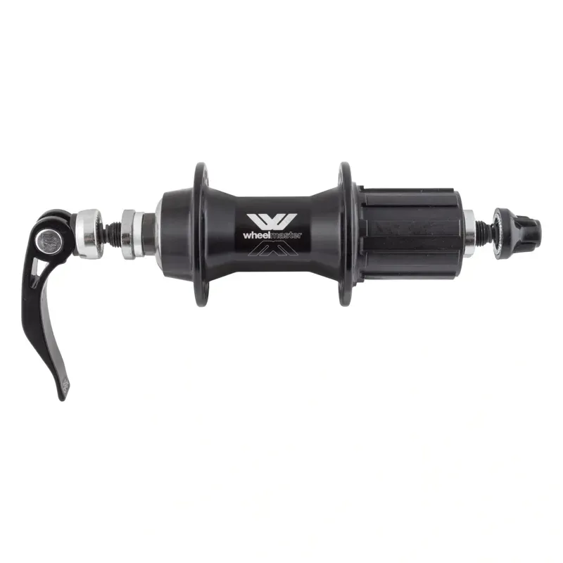 Wheel Master AQ-1010 36x130 8-10s Rear Alloy QR Hub in Black