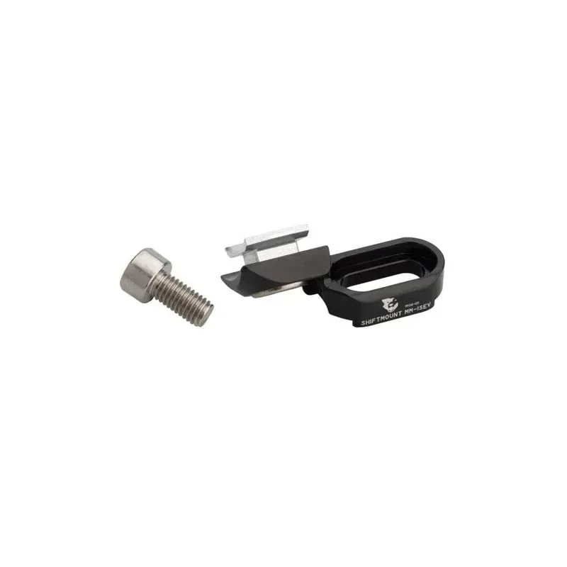 Wolf Tooth ShiftMount I-Spec EV Shifter To SRAM Matchmaker Brake Black-5