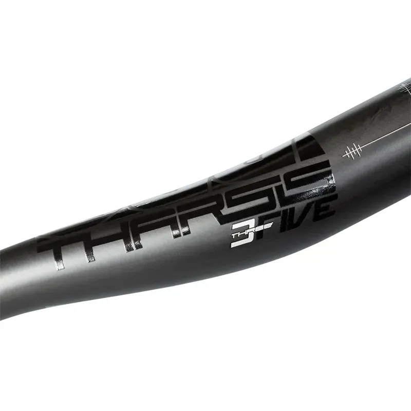Pro Tharsis 3Five 800mm Carbon Riser Handlebar in Black-2