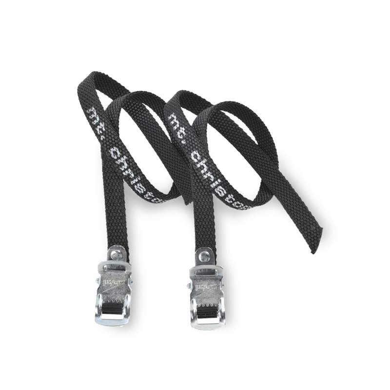 Zefal Woven 440mm Toe Straps in Black-1