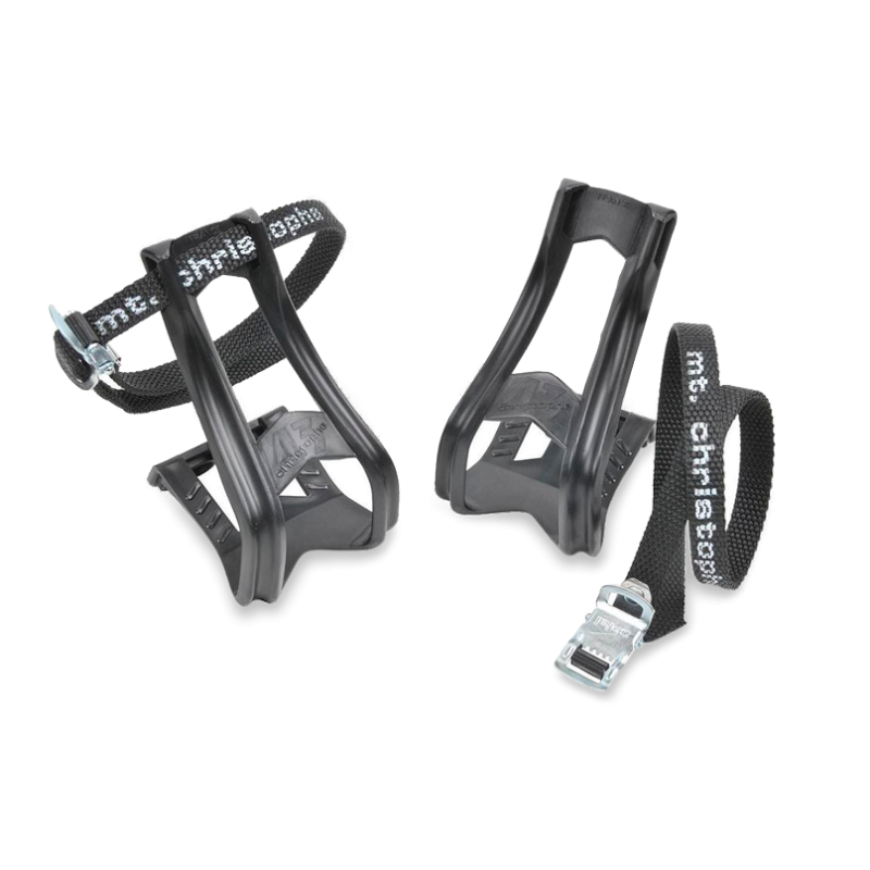 Zefal Woven 440mm Toe Straps in Black-2
